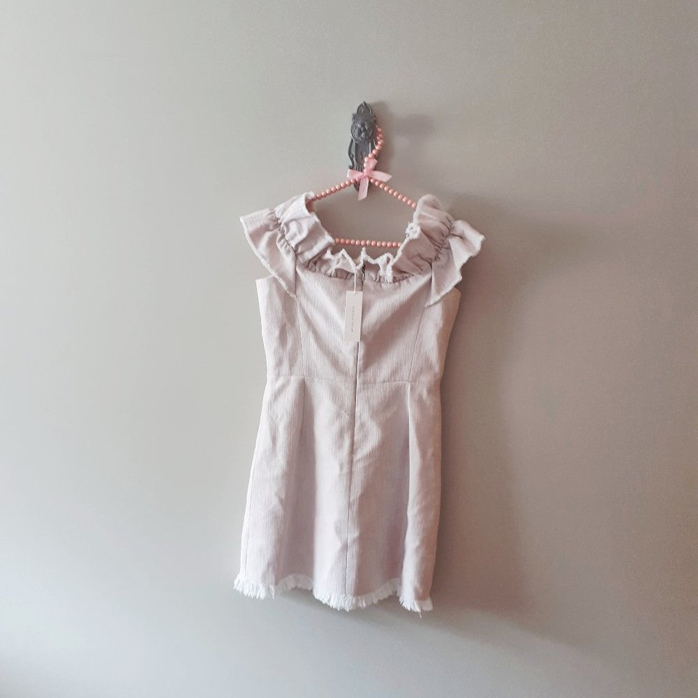 NWT Rebecca Taylor soft pink suit A-line dress, 4 - Picture 14 of 14